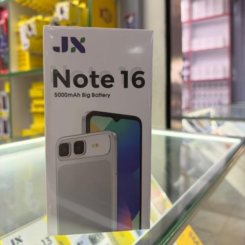 NEW ARRIVAL JX Note 16 Smartphone 4GBRAM + 64GB ROM Display: 6.6″ HD+ Incell 5MP Front + 8MP Rear AI Camera 5000mAh Big Battery Dual sim Android 14 Smart Phones