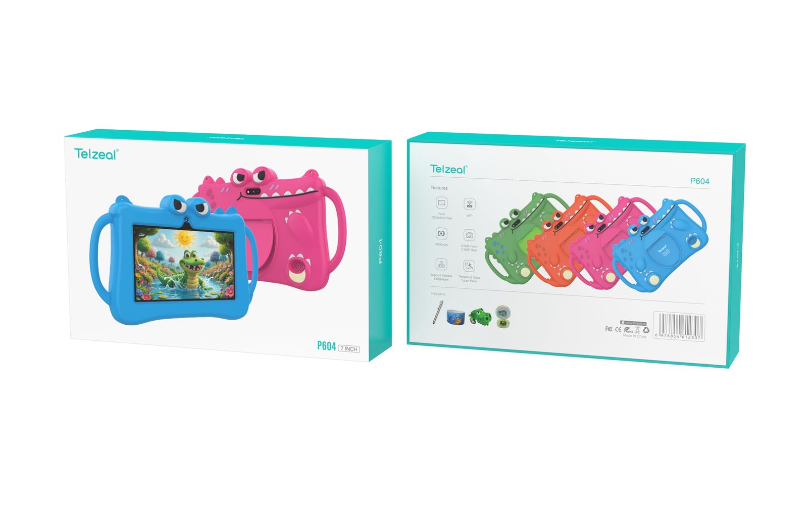 NEW ARRIVAL MODIO TELZEAL KIDS STUDY TABLET 5G WIFI TABLETS 6GB RAM / 256GB ROM STORAGE, ANDROID TAB FOR LEARNING AND FUN