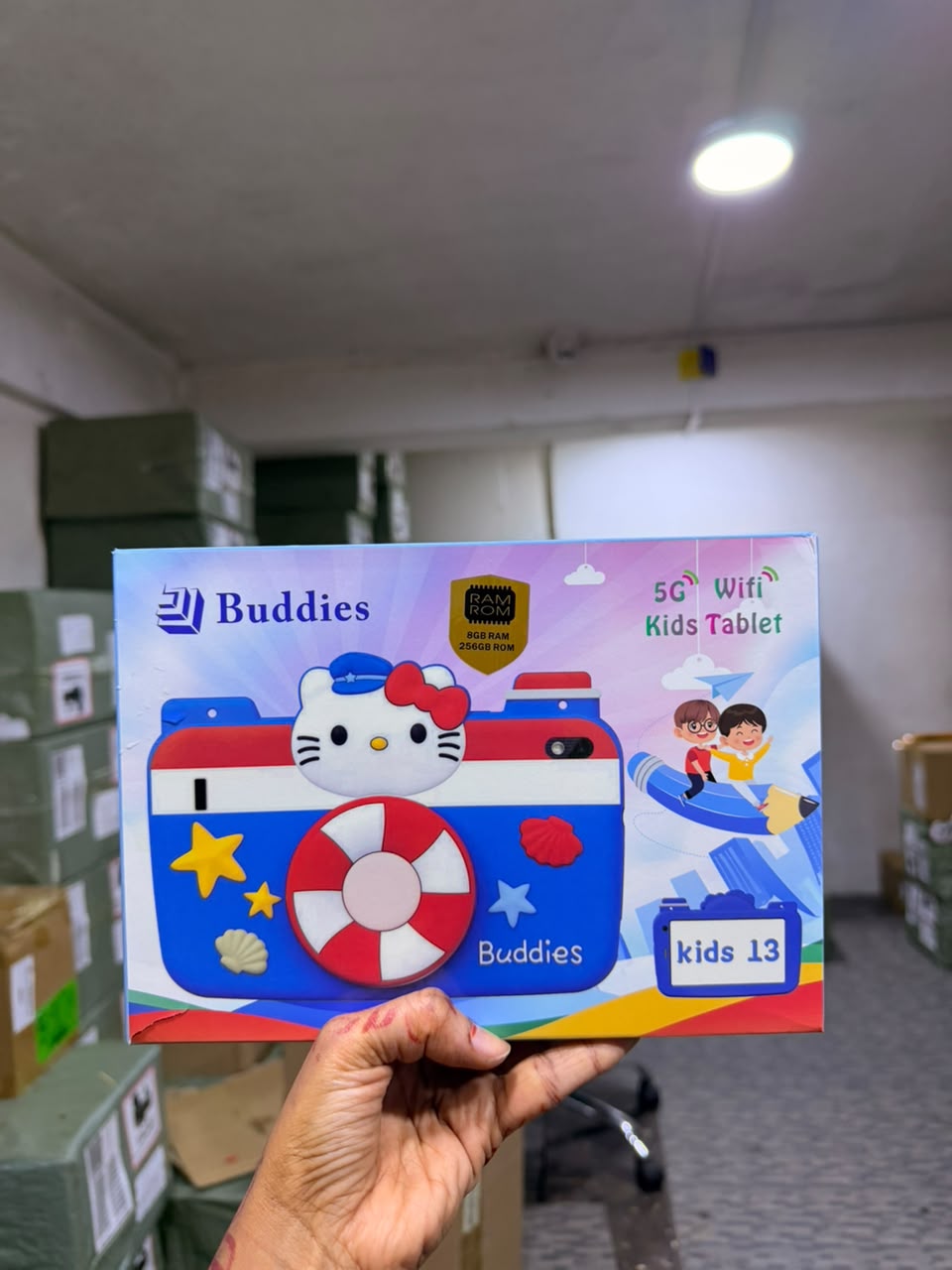 LIMITED DISCOUNT🔥🔥💃🏻💃🏻 !!!BRAND NEW BUDDIES KIDS 13 STUDY TABLET 8GB/256GB Wifi MEMORY CARD SLOT,SIM SLOT, ANDROID TAB FOR LEARNING, Modio tablet, Kids Tablet, Children Tablet, CBC tablet