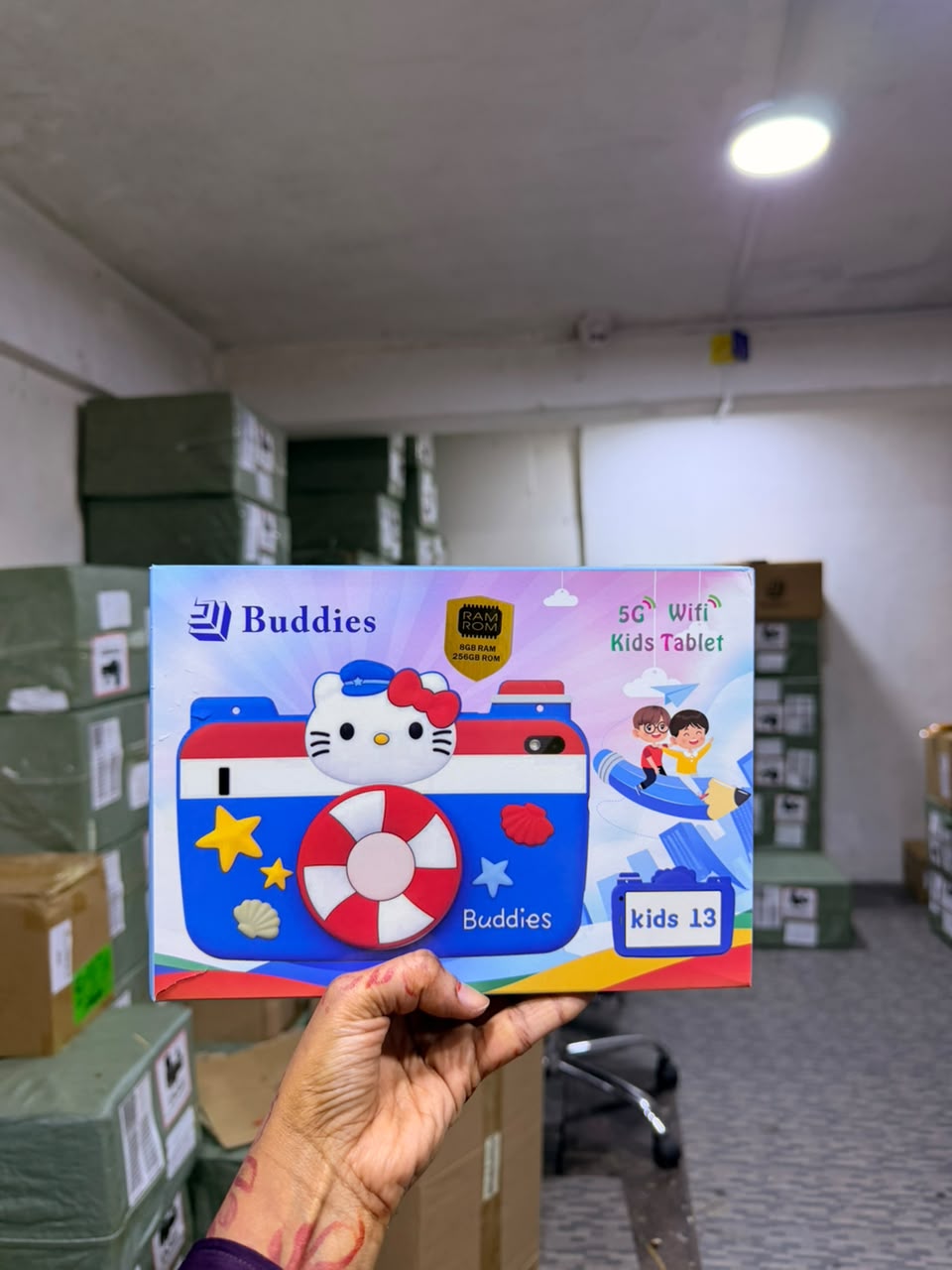 LIMITED DISCOUNT🔥🔥💃🏻💃🏻 !!!BRAND NEW BUDDIES KIDS 13 STUDY TABLET 8GB/256GB Wifi MEMORY CARD SLOT,SIM SLOT, ANDROID TAB FOR LEARNING, Modio tablet, Kids Tablet, Children Tablet, CBC tablet
