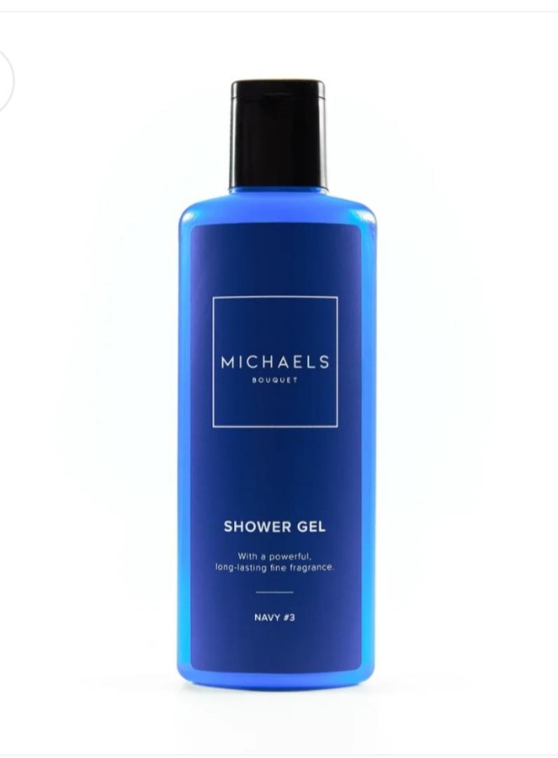 Michael's bouquet Navy 3 Combo, Perfume, Deodorant, Showergel, Bodylotion