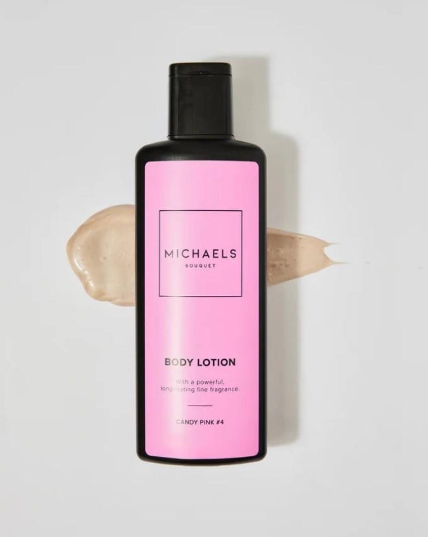 Michael's bouquet Candy pink 4 Combo. perfume, Deodorant,  Showergel, Bodylotion, and Bodymist.