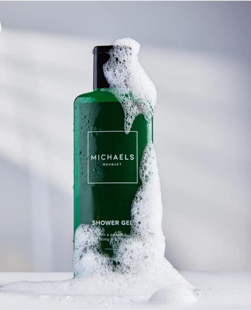 Michael's bouquet Emerald 1 Combo Perfume, Deodorant,  Showergel , Bodylotion