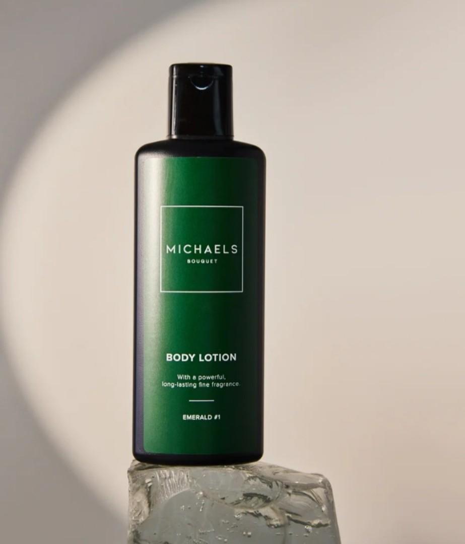 Michael's bouquet Emerald 1 Combo Perfume, Deodorant,  Showergel , Bodylotion