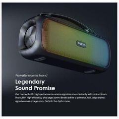 OBS-75D Boom Powerful Sound Massive Bass Dynamic Light Effects Portable Wireless Speaker