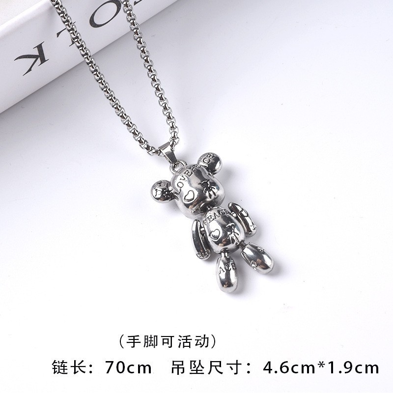 New Versatile, Stylish and Unique Sweater Chain Couple Accessories: Niche Men’s Necklace and Women’s Titanium Steel Jewellery