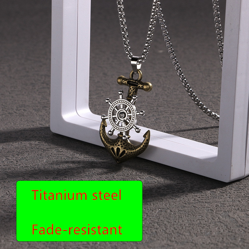 Trendy, versatile and stylish sweater chain – a must-have couple’s accessory; niche men’s necklace and women’s titanium steel jewellery