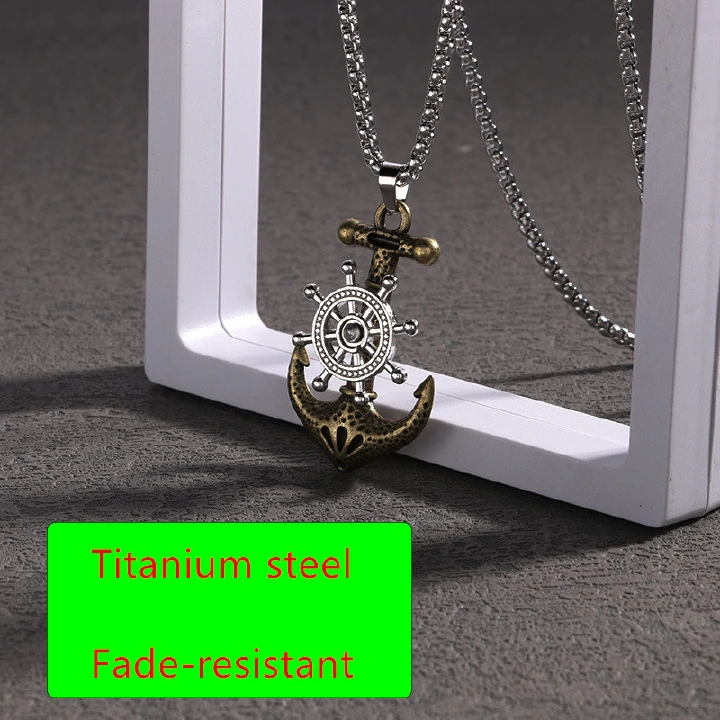 Trendy, versatile and stylish sweater chain – a must-have couple’s accessory; niche men’s necklace and women’s titanium steel jewellery
