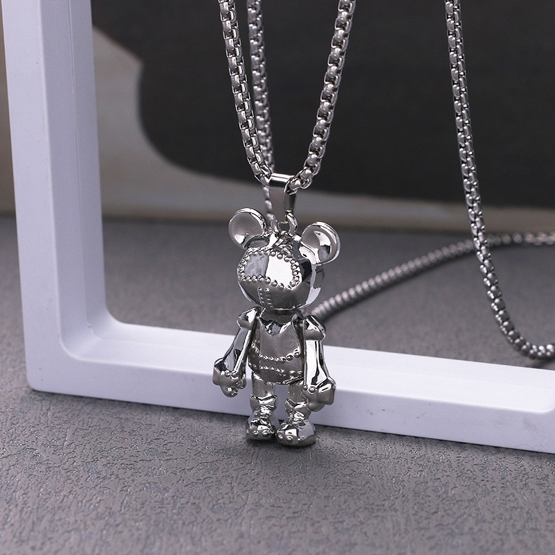 New Versatile, Stylish and Unique Sweater Chain Couple Accessories: Niche Men’s Necklace and Women’s Titanium Steel Jewellery