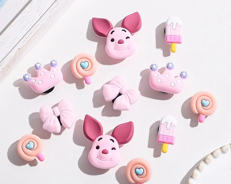 DIY Removable Clips for Hole-Patterned Shoes, Decorative Buckles, Shoe Embellishments, Accessories, Flip-Flops, Snap Fasteners, Removable Shoe Clips
