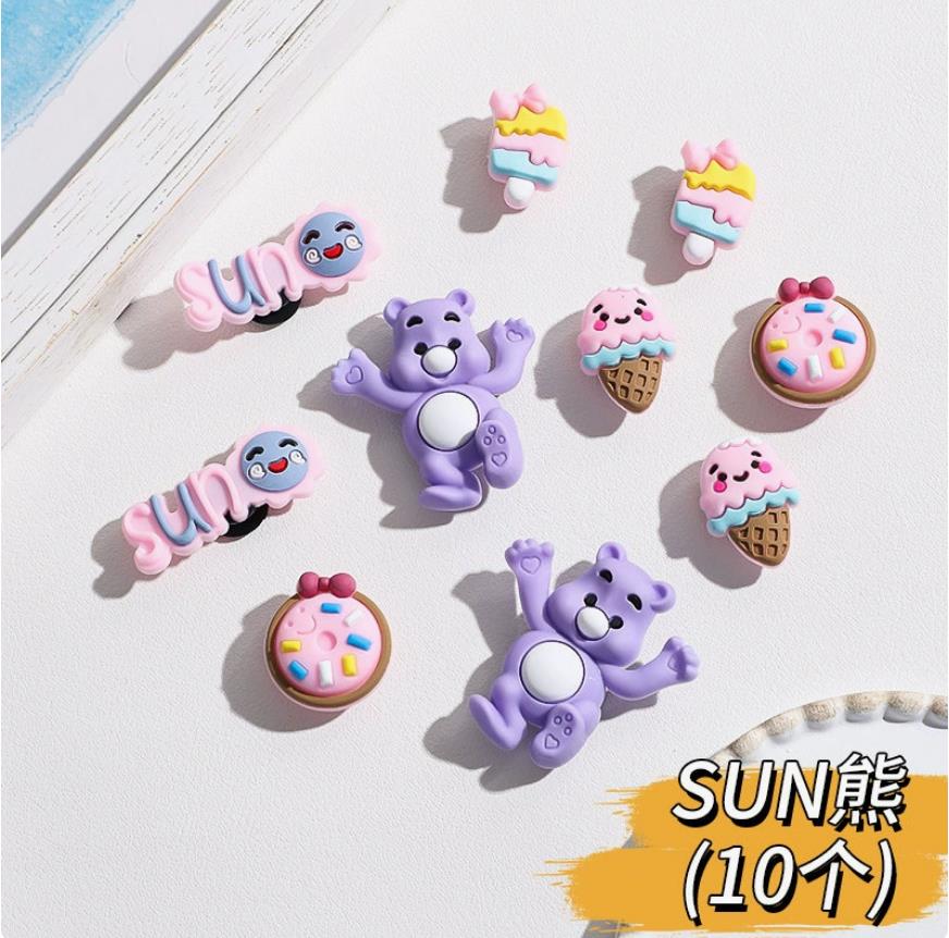 DIY Removable Clips for Hole-Patterned Shoes, Decorative Buckles, Shoe Embellishments, Accessories, Flip-Flops, Snap Fasteners, Removable Shoe Clips