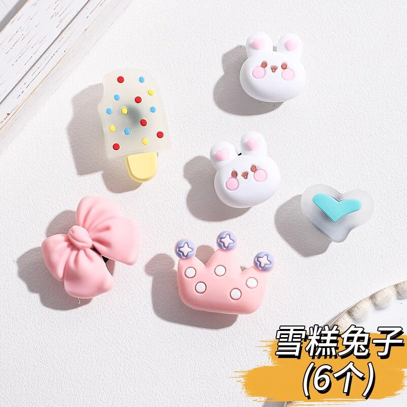 DIY Removable Clips for Hole-Patterned Shoes, Decorative Buckles, Shoe Embellishments, Accessories, Flip-Flops, Snap Fasteners, Removable Shoe Clips