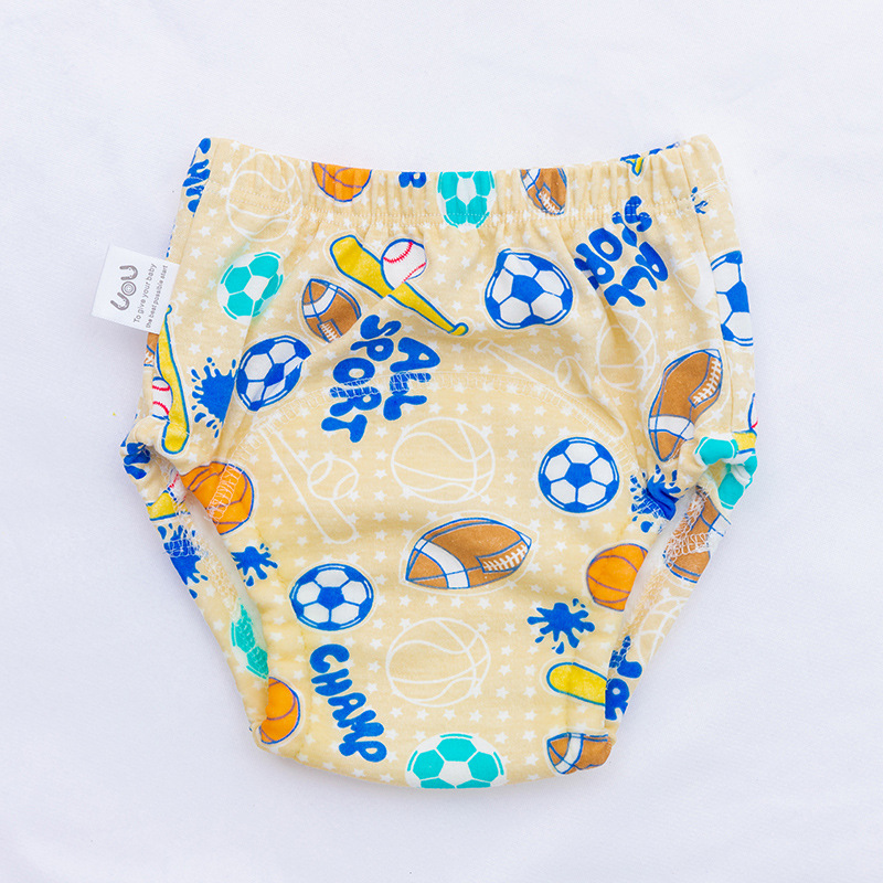 baby training pants washable 6-layer cotton diaper pants diaper pants Children's products
