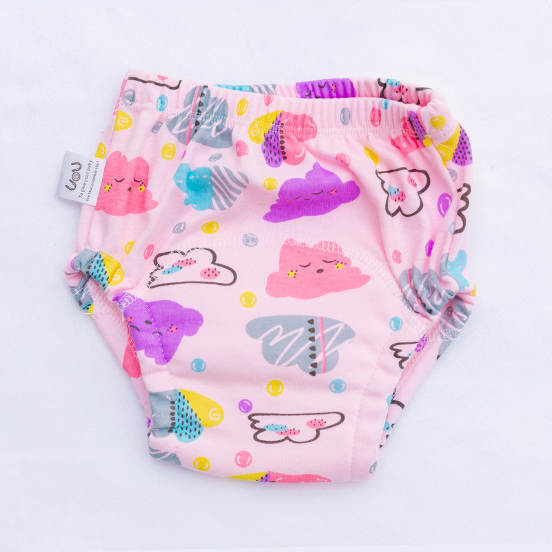 baby training pants washable 6-layer cotton diaper pants diaper pants Children's products