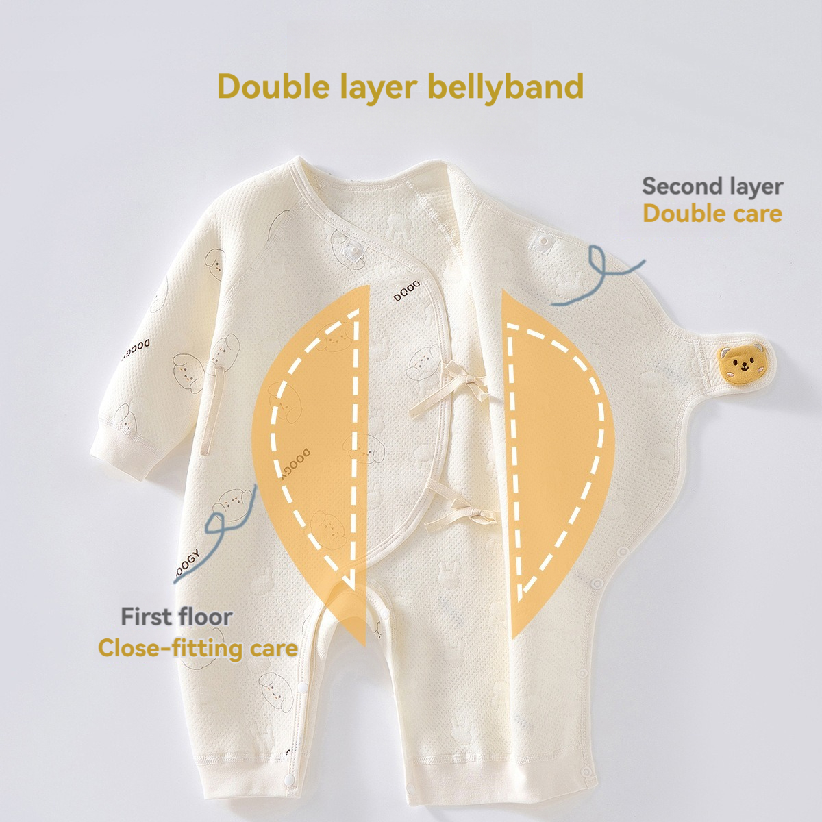 Baby clothes, autumn and winter jumpsuits, newborn baby thin cotton boneless warm jumpsuit