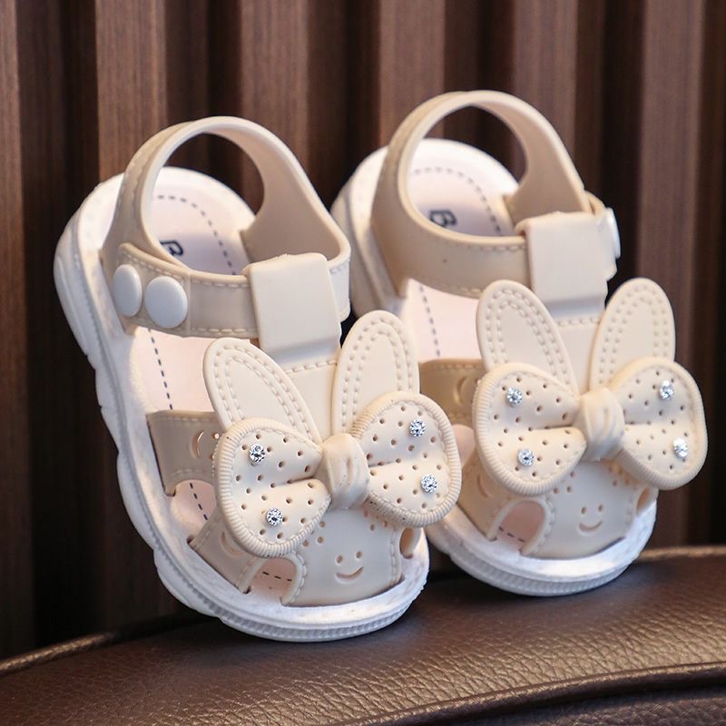 Girls' Sandals Summer Children's Baotou Soft Sole New Little Girl Princess Shoes Infant and Toddler Walking Shoes