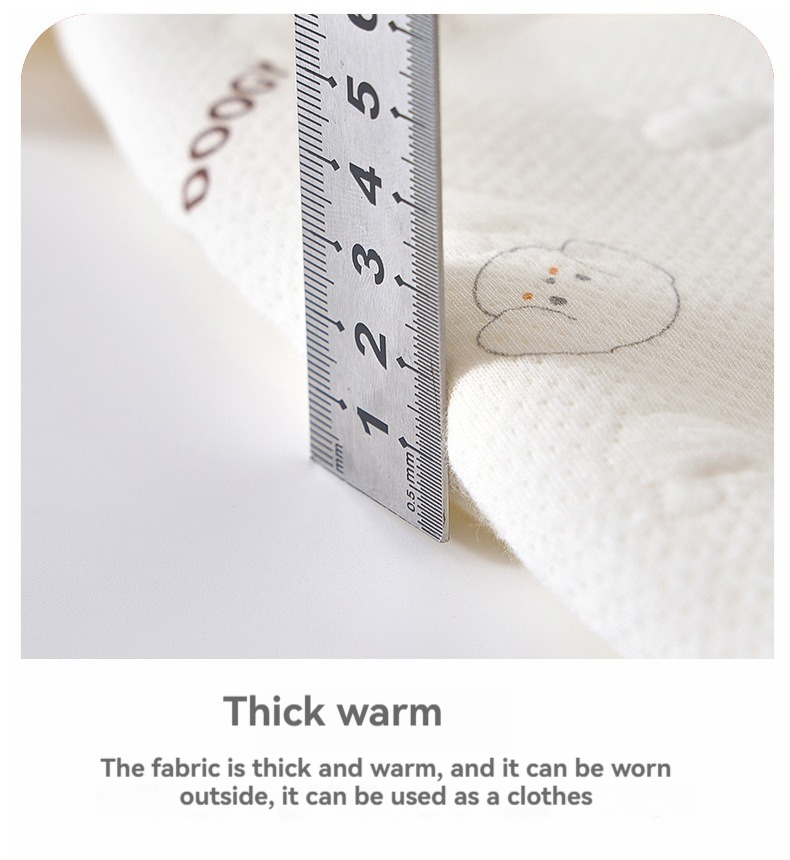 Baby clothes, autumn and winter jumpsuits, newborn baby thin cotton boneless warm jumpsuit