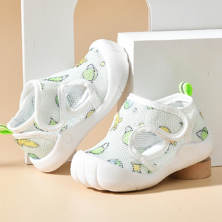 Toddler shoes summer 0 - 3 years old boys and girls thin mesh non-slip wear-resistant anti-kicking sandals