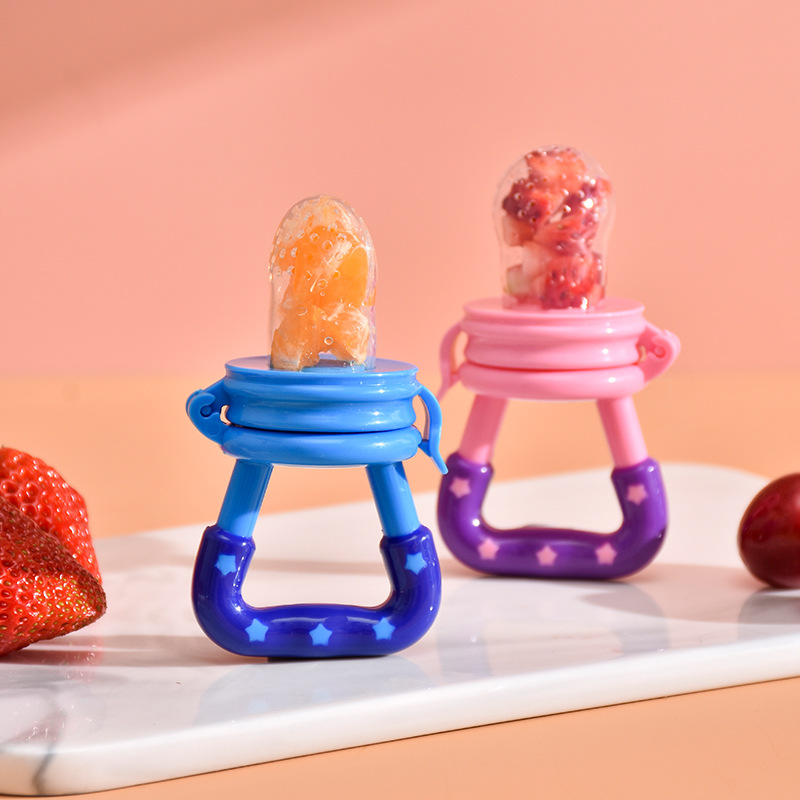 PP Silicone Baby Teether – Fruit-Shaped Weaning Aid, Children’s Teether, Baby Pacifier, Food-Grade Fruit & Vegetable Teether