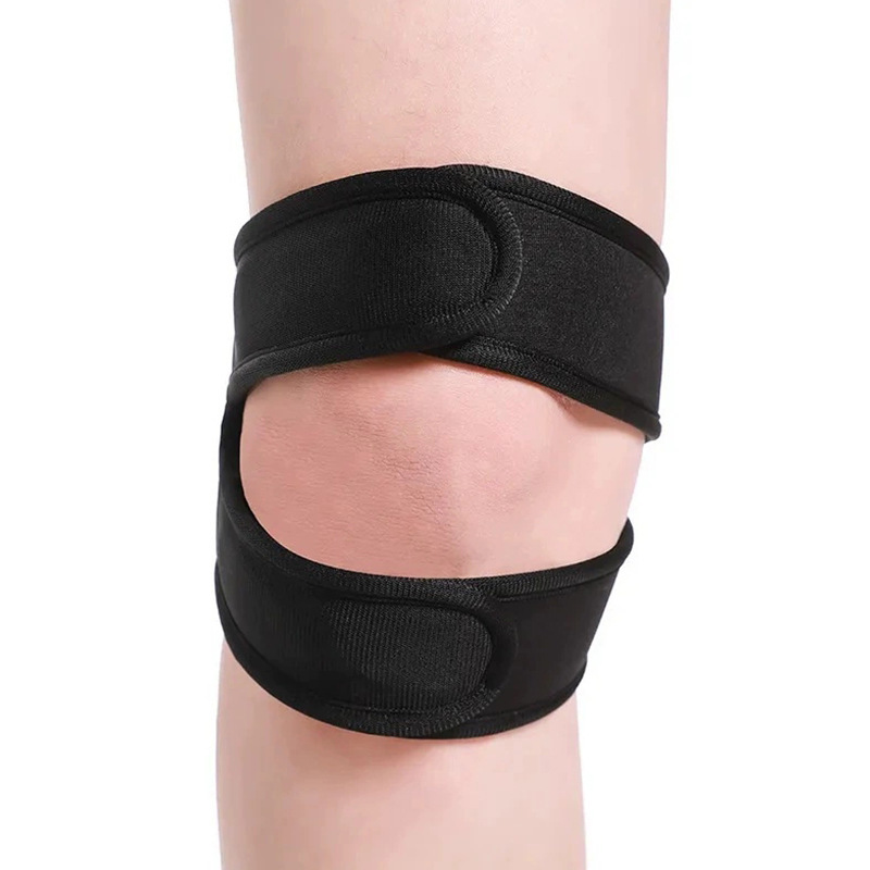 Professional Patella Strap, Running Shock-Absorbing Compression Knee Strap, Meniscus Injury Prevention, Knee Injury Prevention Fitness Strap