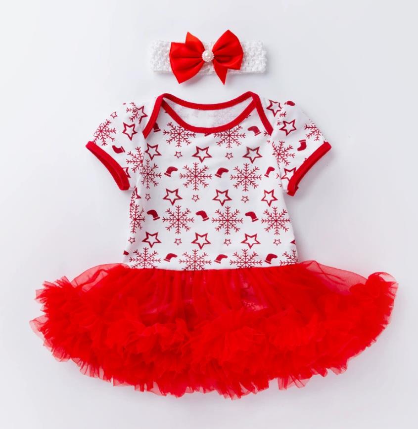 Children's clothing, Christmas gifts, baby dresses, newborn clothes, mesh princess dresses