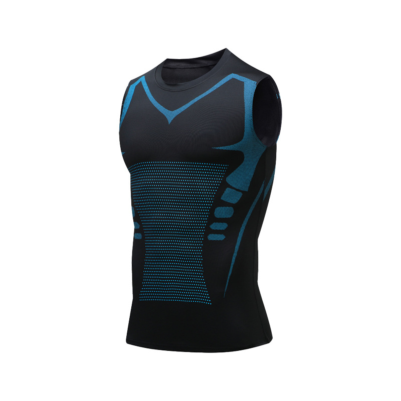 Men’s V-neck Sports Breathable Quick-dry Basketball Cycling Dance Leotard