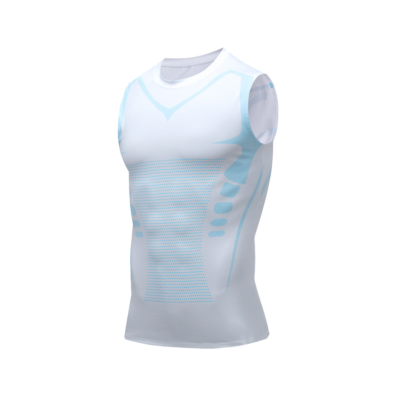 Men’s V-neck Sports Breathable Quick-dry Basketball Cycling Dance Leotard