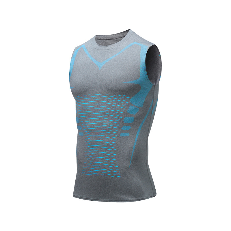 Men’s V-neck Sports Breathable Quick-dry Basketball Cycling Dance Leotard