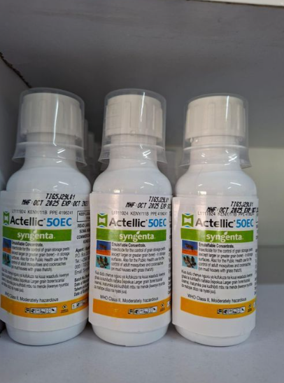 ACTELLIC 50EC- FOR CONTROL OF COCKROACHES INDOORS AND OUTDOORS INCLUDING SEWER LINES AND MAN HOLES, MOSQUITOES INDOORS AND OUTDOORS, FLEAS IN PET HOUSES AND GENERAL CONTROL OF STUBBORN INSECTS IN HOME