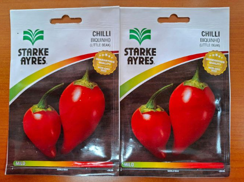 CHILLI BIQUINHO LITTLE BEAK SEEDS (MILD CHILLI)