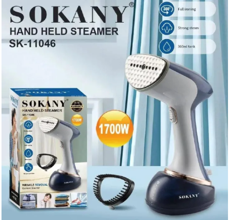PREMIUM !!!! Promotion price Sokany Garment Steamer – Powerful, Fast-Heating Clothes Steamer with Anti-Spit Design, Portable and Safe for All Fabrics, Ideal for Home, Travel, and Office Use