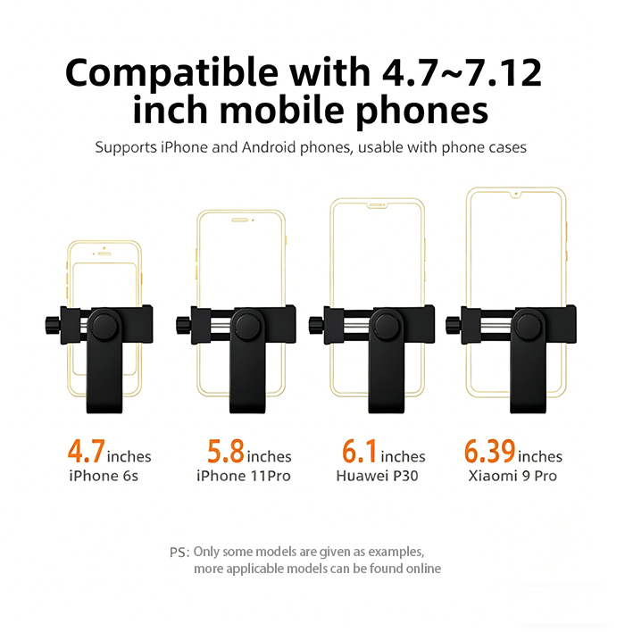 Head & Chest Strap Phone Mount, Hands-Free POV Video Camera Holder, Adjustable Strap.360° Rotation Adjustable Headband & Chest Harness for 4.7-7.12" Smartphones, Perfect for Outdoor Sports, Cycling