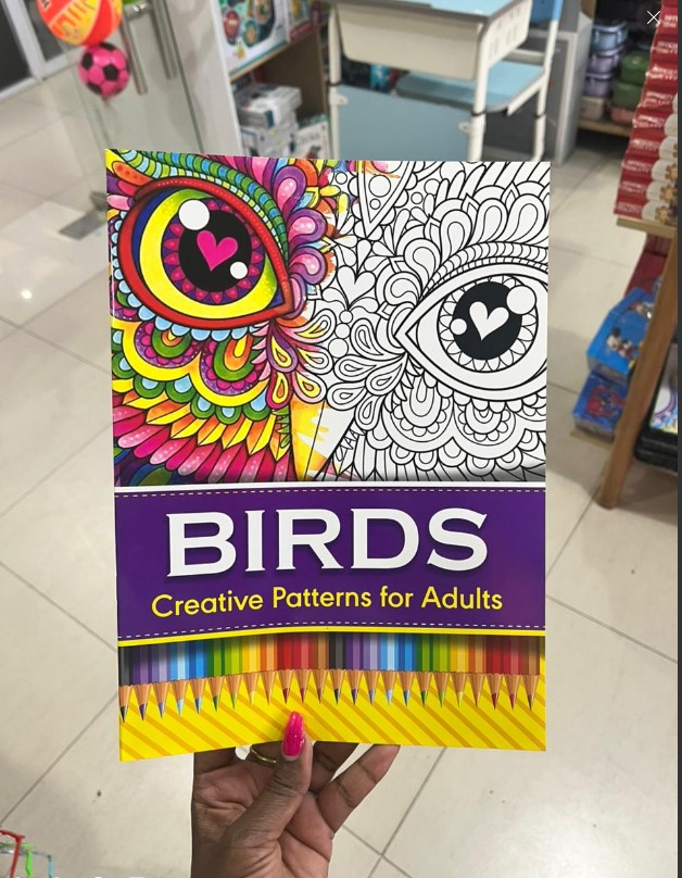 Creative Patterns Coloring Books Stress Adult Relaxation Relief Art Therapy Coloring Pages Mandala and Abstract Designs Mindfulness Hobby Activity Book for Focus Relaxation and Creativity Development