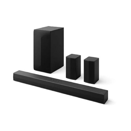 LG S65T SOUNDBAR 5.1 CH 600W POWERFUL SURROUND SOUND WITH WIRELESS SUBWOOFER AND REAR SPEAKER, DOLBY DIGITAL - BLACK (2YRS WRTY)