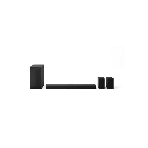 LG S65T SOUNDBAR 5.1 CH 600W POWERFUL SURROUND SOUND WITH WIRELESS SUBWOOFER AND REAR SPEAKER, DOLBY DIGITAL - BLACK (2YRS WRTY)