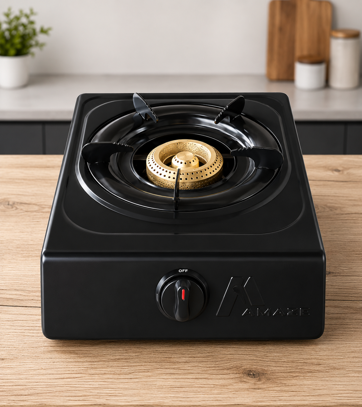 🔥Brand New Amaze  Table Top Single Gas Cooker Burner With Auto Ignition | ENGINEERED FOR POWER. DESIGNED FOR MODERN KITCHENS.