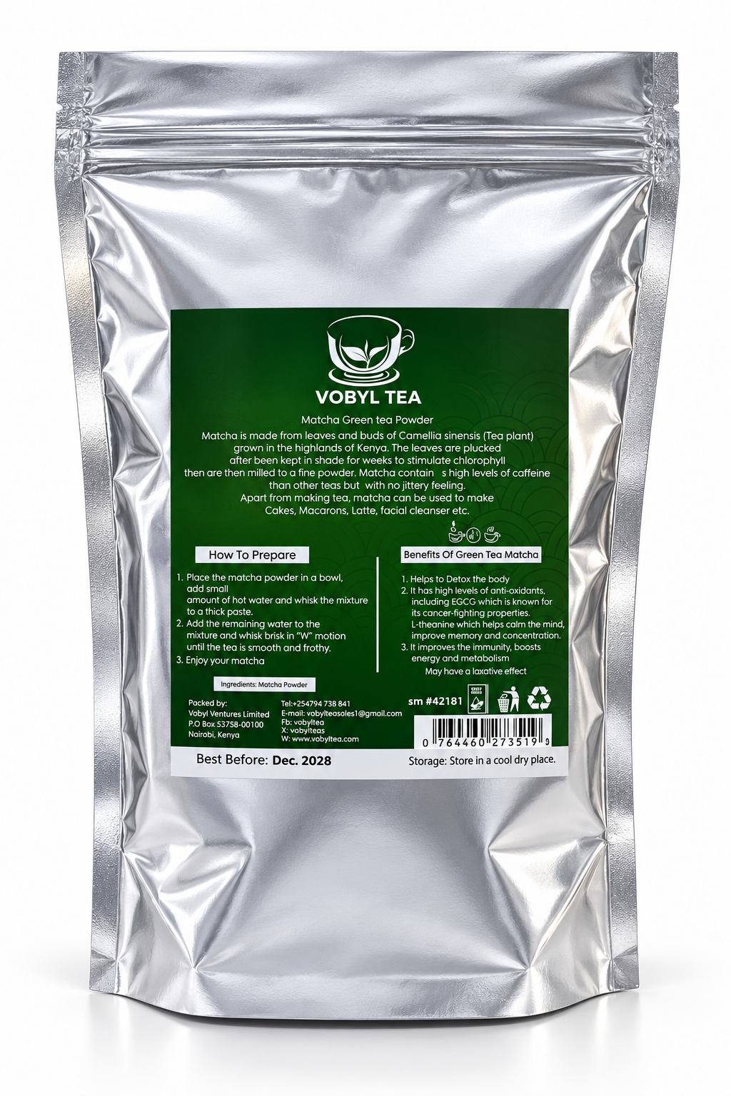 PREMIUM GREEN TEA MATCHA 1KG (Experience the vibrant goodness of Matcha Green Tea Powder, a finely ground green tea naturally containing antioxidants, L-theanine and caffeine for alertness and focus.)