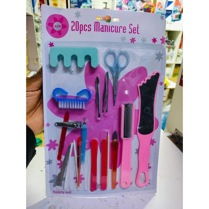 Manicure Pedicure Set -20pcs Kit