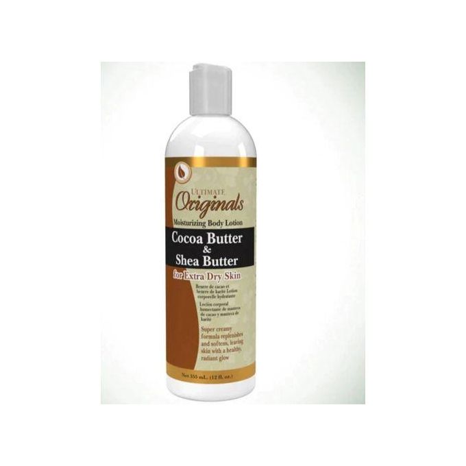 Ultimate Originals Cocoa & Shea Butter Body Lotion - 0.5 kg - Unisex - Creamy Moisturizer for Dull Skin