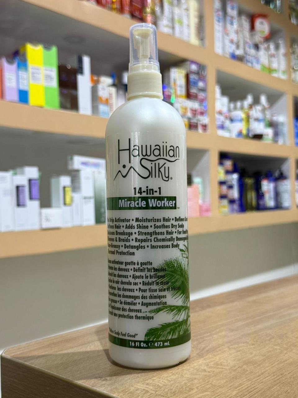 Hawaiian Silky 14 in 1 Miracle Worker Hair Moisturizer - 200g, Non-Greasy, Curl Activator, Soothes Scalp