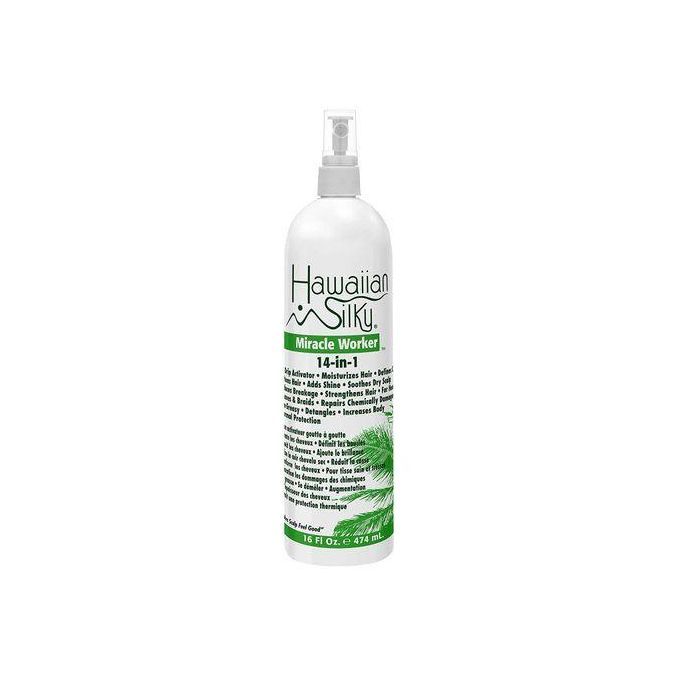 Hawaiian Silky 14 in 1 Miracle Worker Hair Moisturizer - 200g, Non-Greasy, Curl Activator, Soothes Scalp