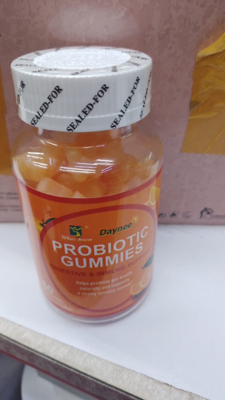 Daynee Probiotic Gummies designed for daily digestive and immune support.