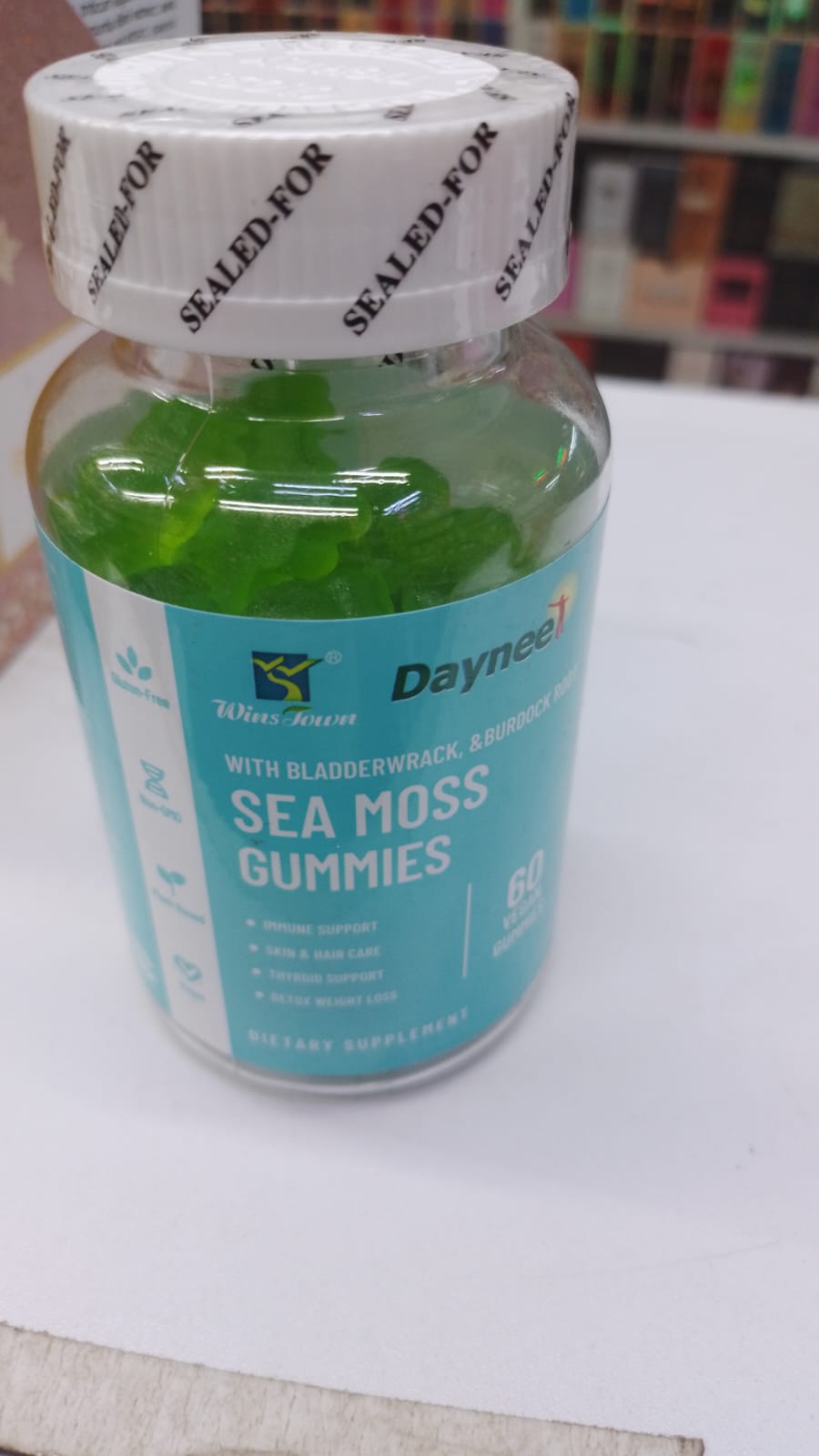 Daynee Sea Moss Gummies, Sea Moss for Gut Health, Organic Sea Moss - Energy Support, Natural Sea Moss