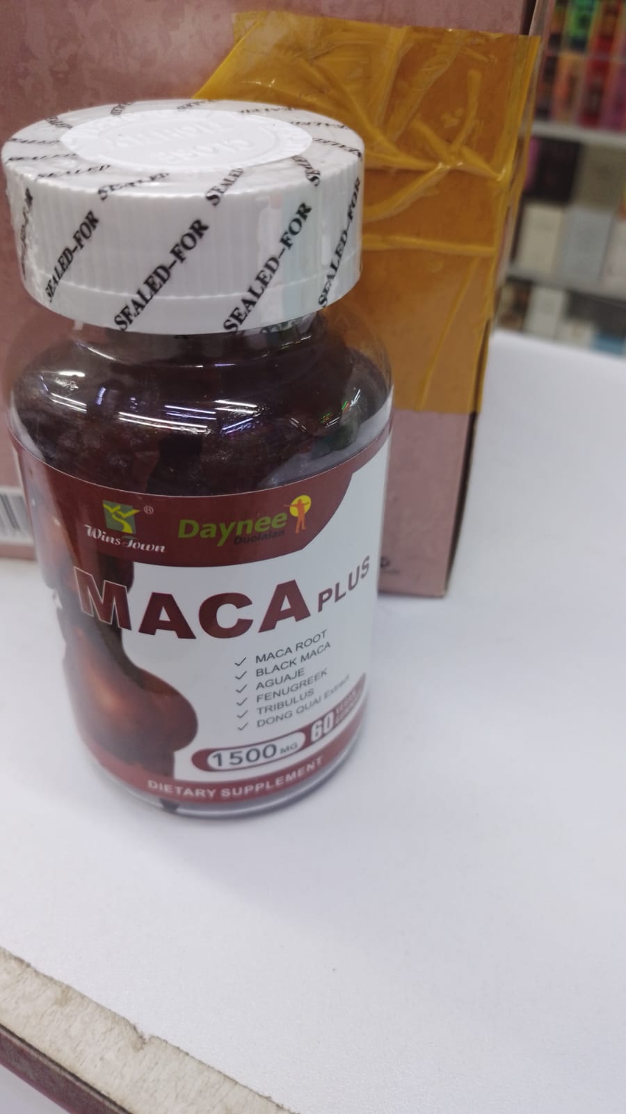 Daynee Maca Plus Gummies 1500mg – Big Booty Enhancer with Black Maca Root & Dong Quai Extract