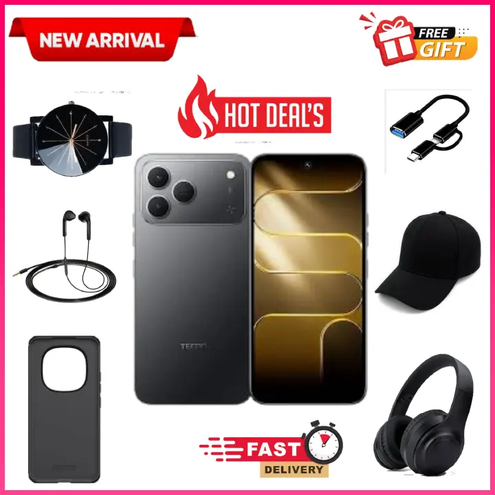 NEW ARRIVALS!! TECNO SPARK 50 4G:| 6.78″ IPS LCD Display | 4GB+8GB Extended RAM+128GB ROM | 7000mAh Battery | Dual SIM | 50MP Rear & 8MP Selfie Camera | Android 16 | 18W Fast Charging | Smartphones