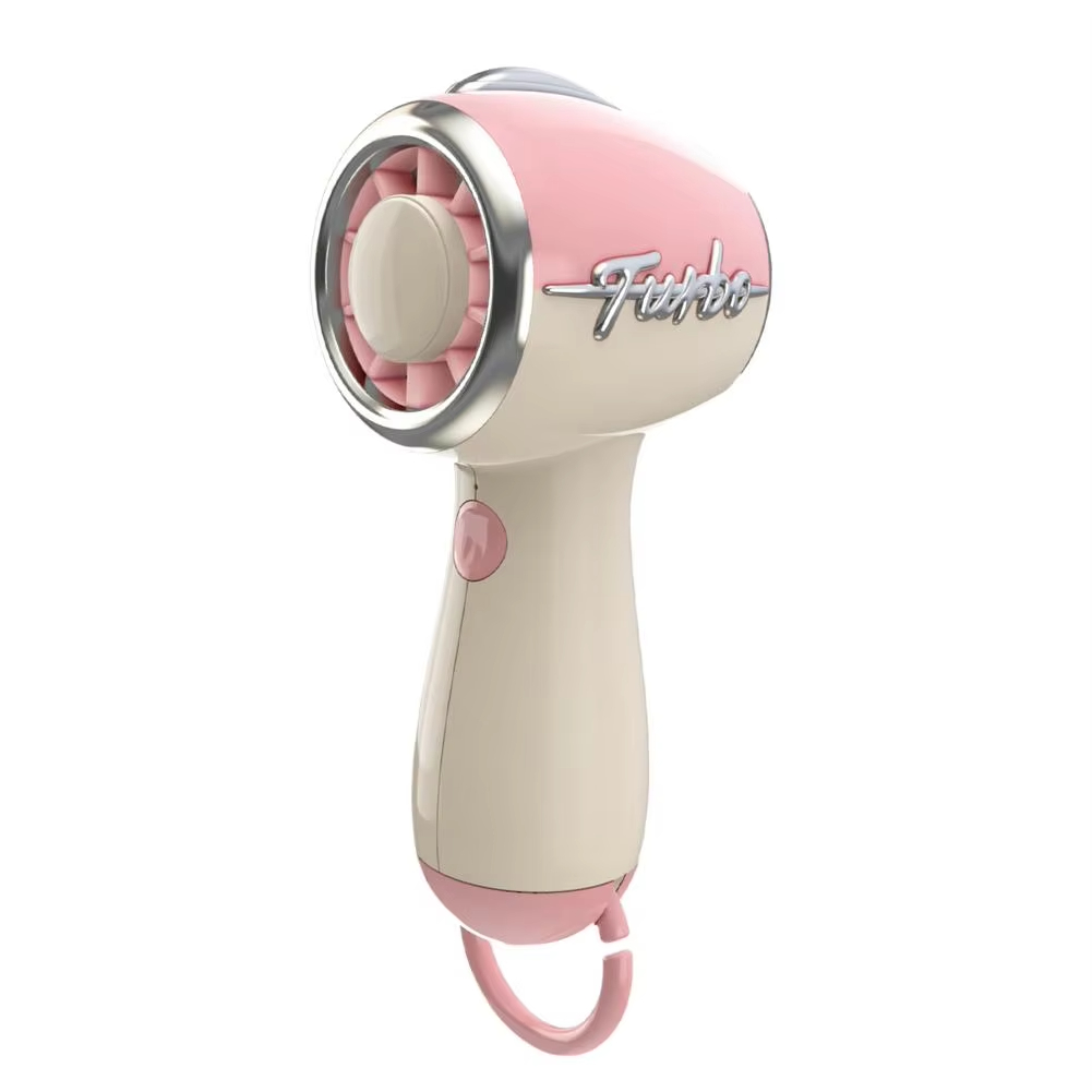Turbo High-Speed Handheld Fan Super Powerful Portable Outdoor Silent USB Charging Small Fan