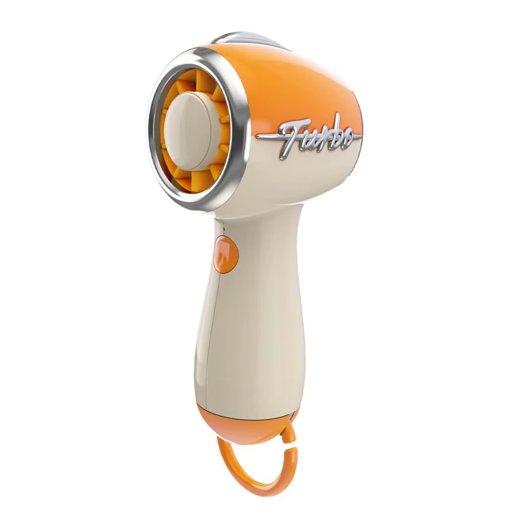 Turbo High-Speed Handheld Fan Super Powerful Portable Outdoor Silent USB Charging Small Fan