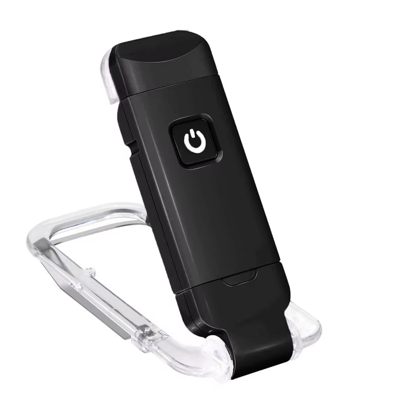LED USB Rechargeable Book Light Reading Light Eye Protection Night Light Portable Clip Desk Light Bookmark Read Light Night Lamp