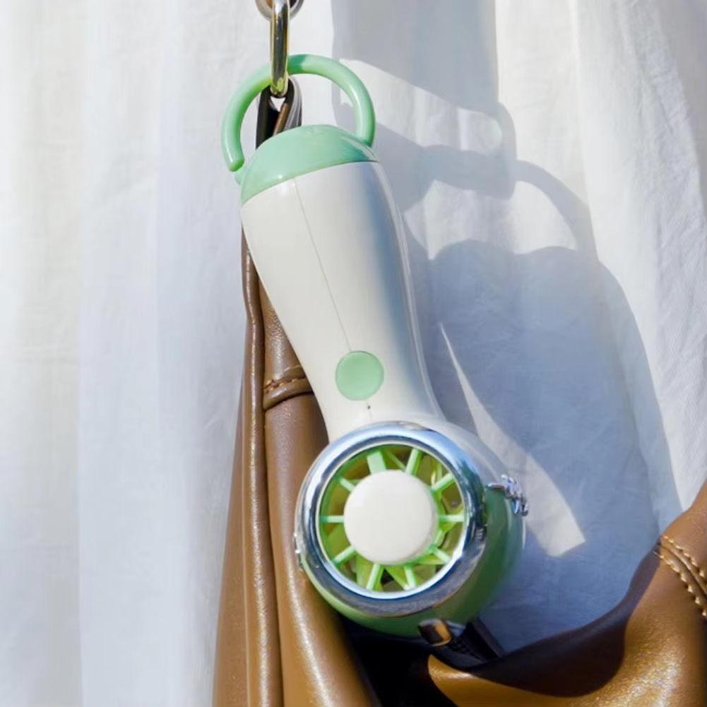 Turbo High-Speed Handheld Fan Super Powerful Portable Outdoor Silent USB Charging Small Fan