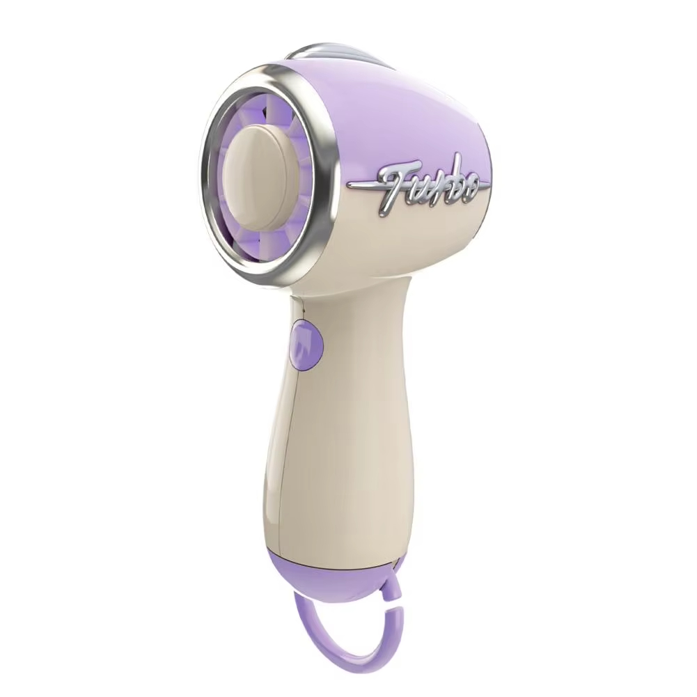 Turbo High-Speed Handheld Fan Super Powerful Portable Outdoor Silent USB Charging Small Fan